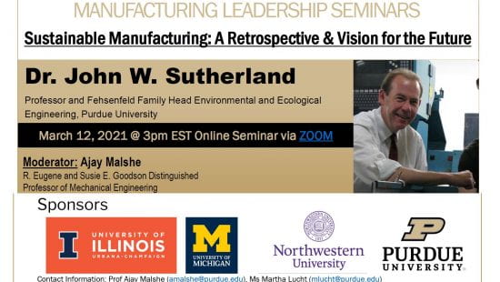 Manufacturing Seminar:  Sutherland
